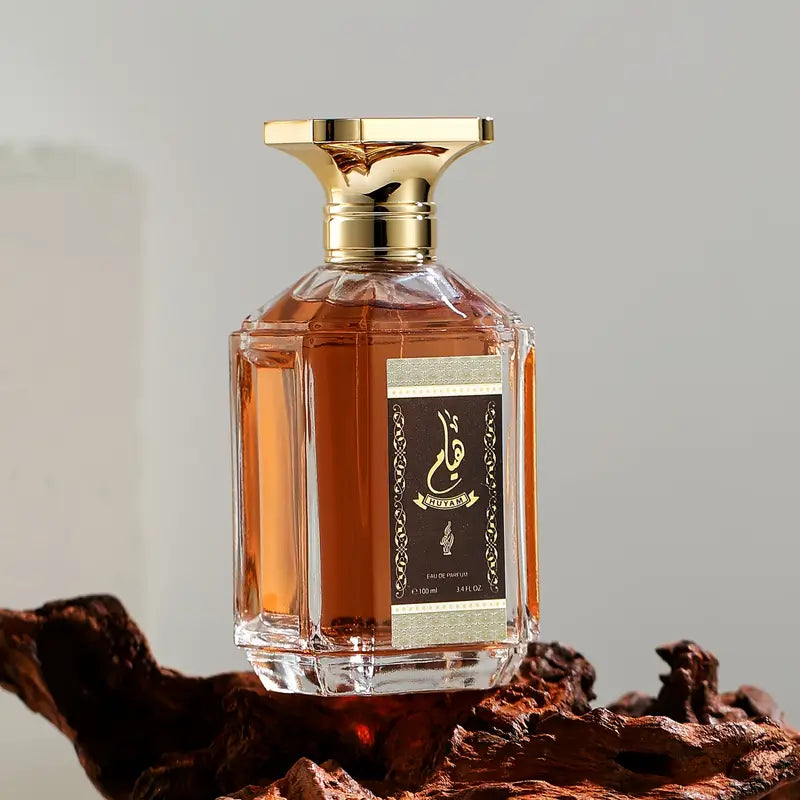 Men's Eau de Toilette - Oriental Amber & Olive Wood Fragrance,